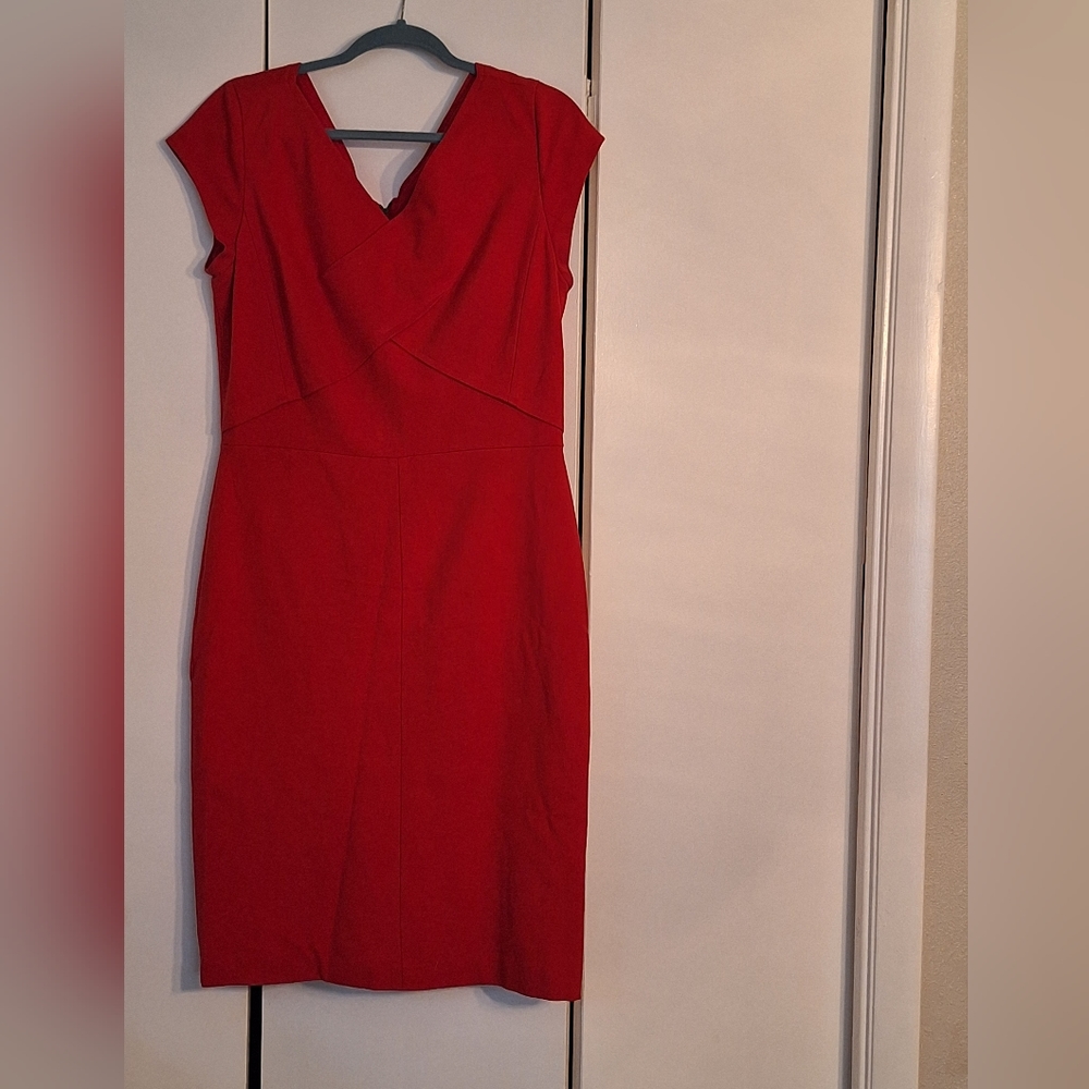 Classique Entier, Red Ponte Dress